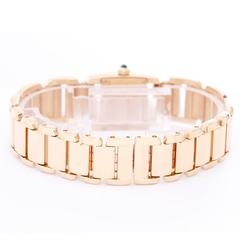 Cartier Ladies Yellow Gold Tankissime Quartz Wristwatch Ref W650037H