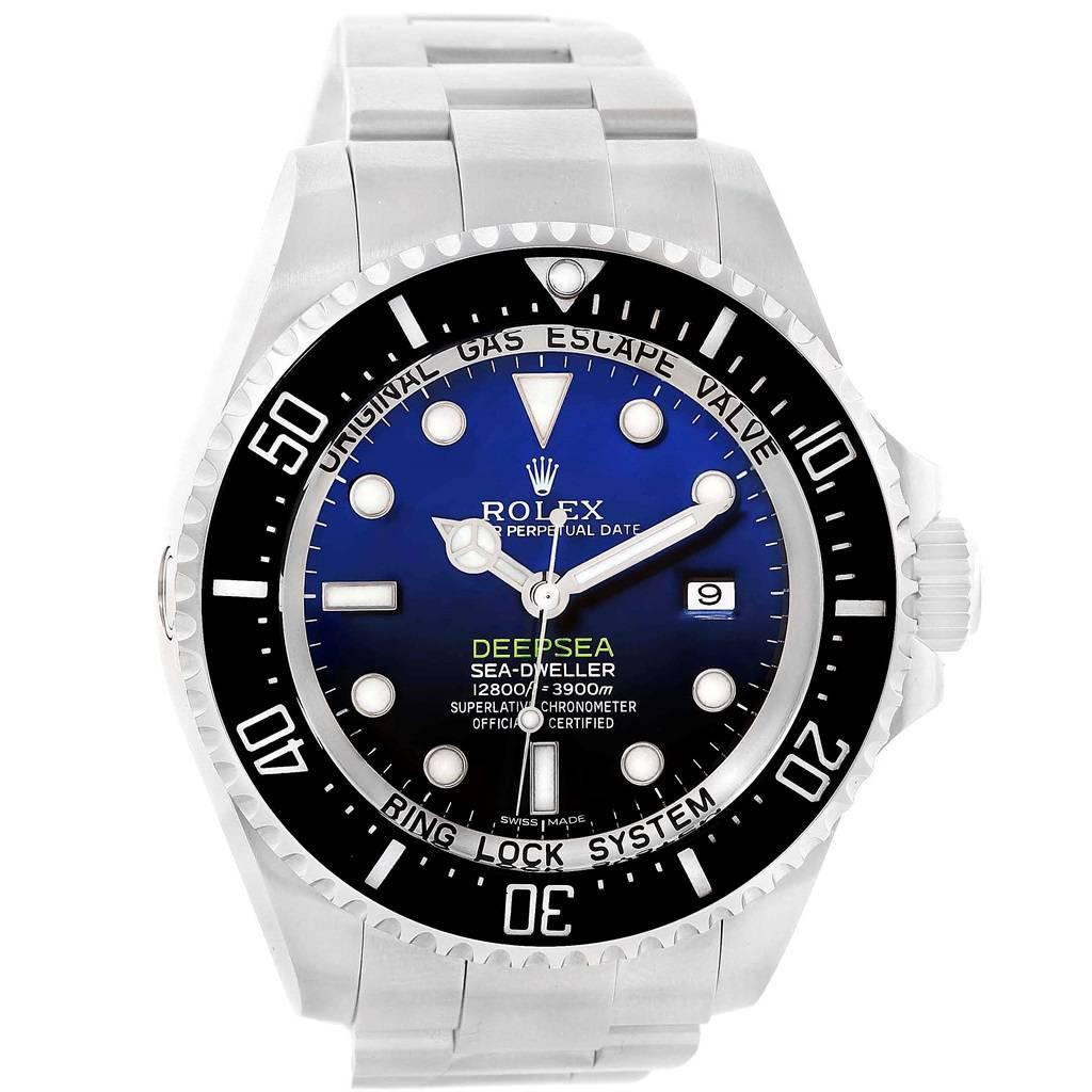 Rolex Stainless Steel Sea Dweller-Deepsea Blue Wristwatch Ref 116660 