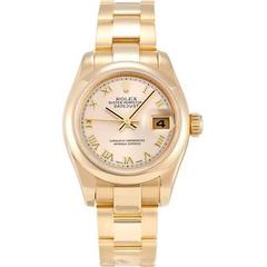 Rolex Datejust Yellow Gold Automatic Wristwatch Ref 179168 11