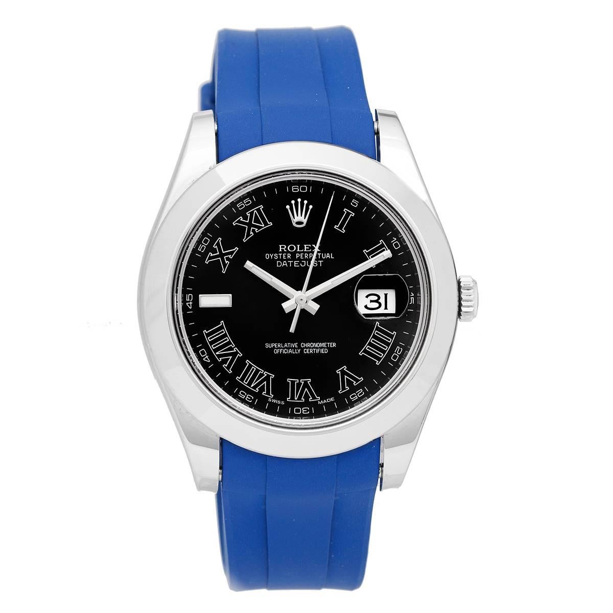 Rolex Stainless Steel Datejust II Automatic Wristwatch Ref 116300