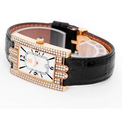 Harry Winston Yellow Gold Avenue Classic Wristwatch