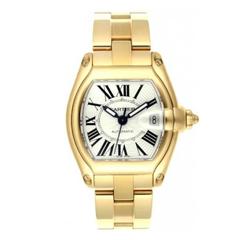 Cartier Yellow Gold Roadster tonneau Automatic Wristwatch 4