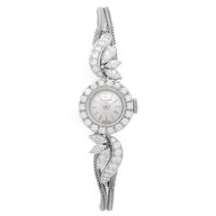 Patek Philippe & Co. Platinum White Gold Automatic Wristwatch