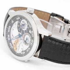 Chopard Edelstahl LUC Tech Regulator Handaufzug Armbanduhr Ref 16/8449