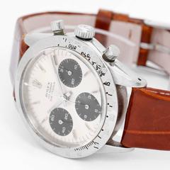 Rolex Stainless Steel Daytona Automatic Wristwatch Ref 6262