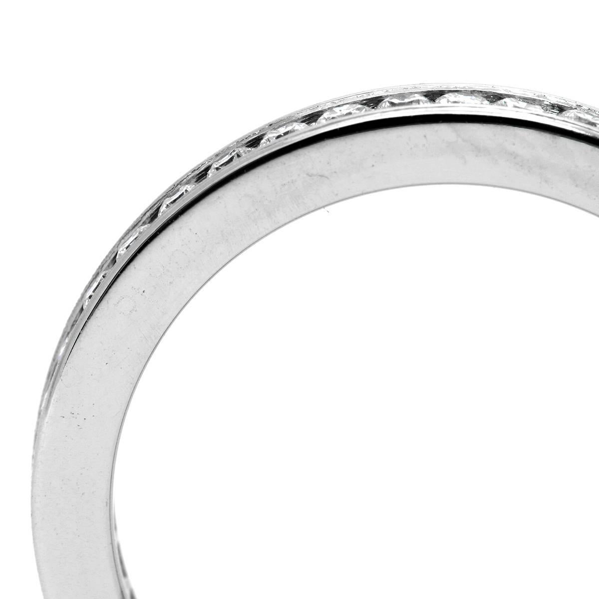 Cartier Platinum Diamond Band Ring 1