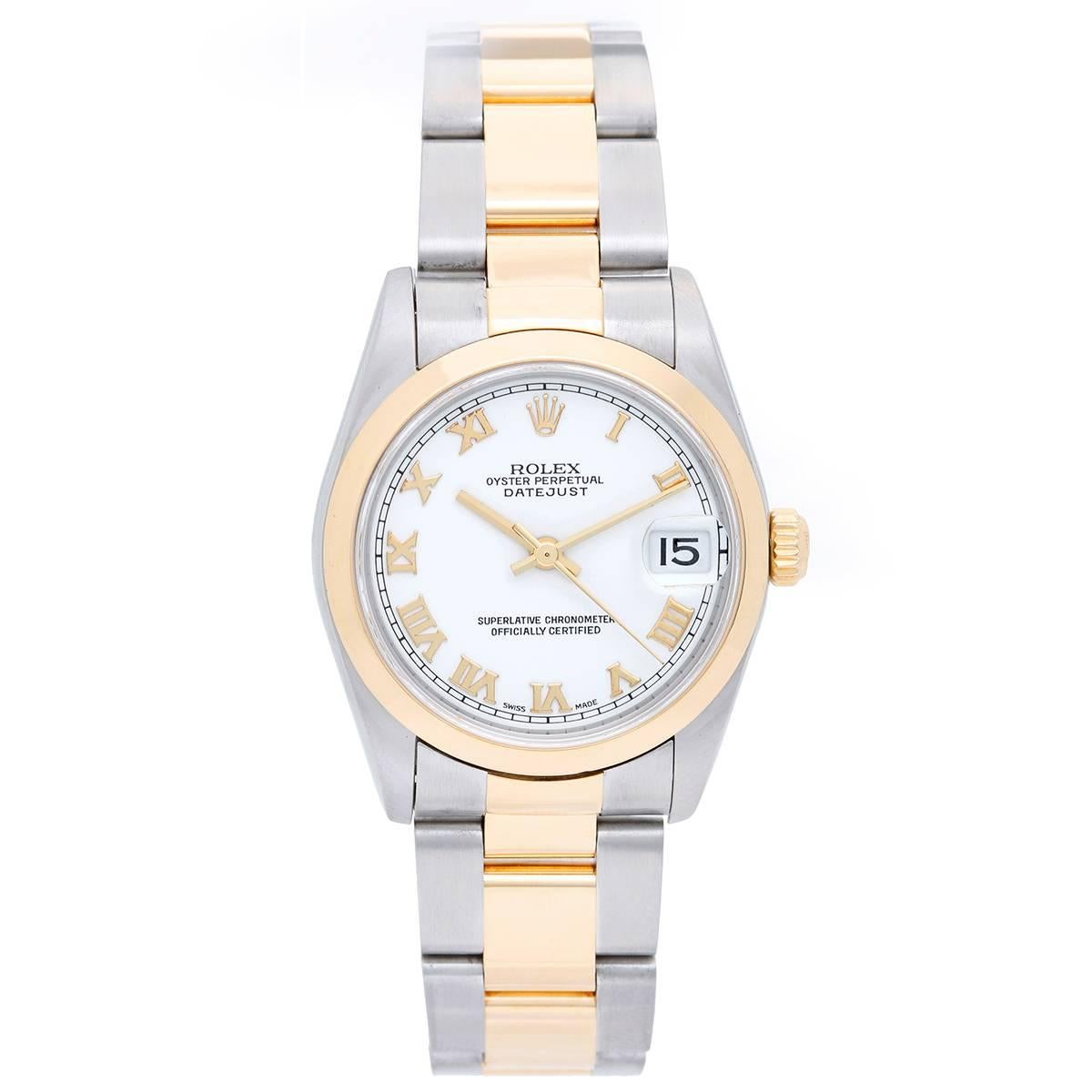Rolex Datejust Midsize Two-Tone Watch 178243