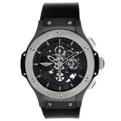 Hublot Ceramic Big Bang Aero Morgan Chronograph Wristwatch Ref 310.CK.1140