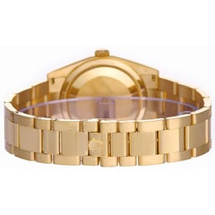 Rolex Yellow Gold Diamond President Day-Date Automatic Wristwatch