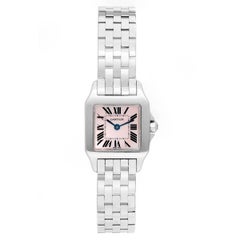 Cartier Ladies Stainless Steel Santos Demoiselle Quartz Wristwatch