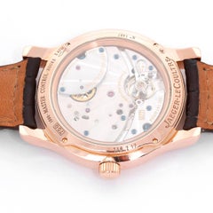 Jaeger-LeCoultre Rose Gold Master Eight Days Automatic Wristwatch