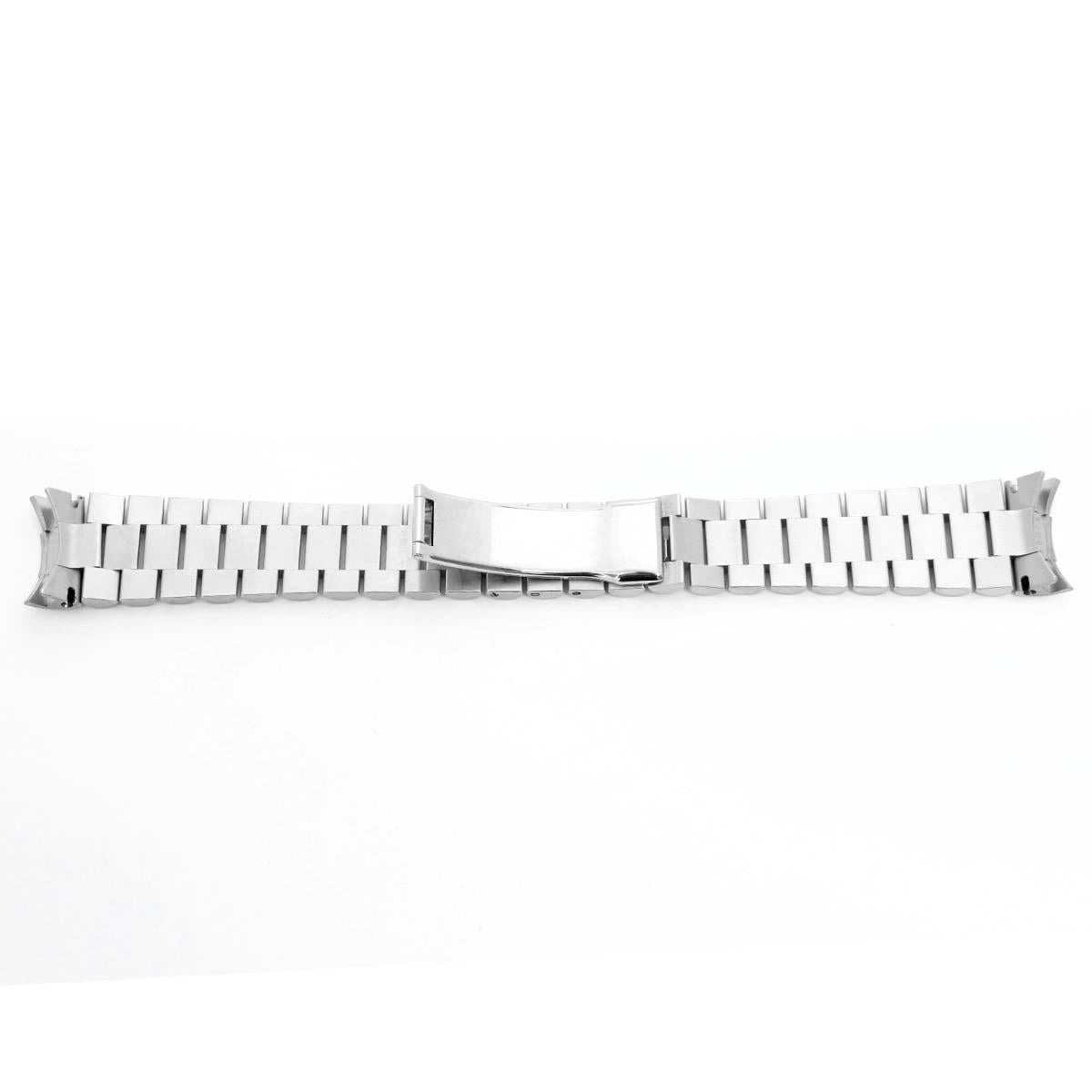 Rolex Men's White Gold President Bracelet 118238 or 118239 - . Pre-owned Rolex Day-Date President Band will fit a  118238 or a 118239. Measures 6 1/4 inches.