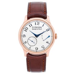 F.P. Journe Rose Gold Chronometre Souverain Manual Wristwatch 