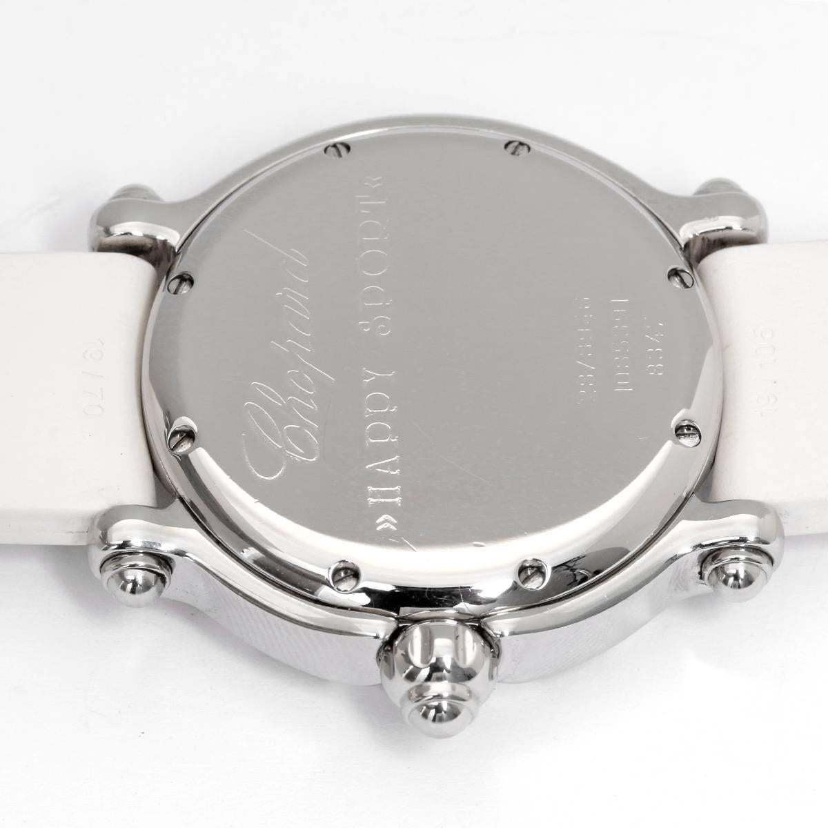 chopard happy sport snowflake watch