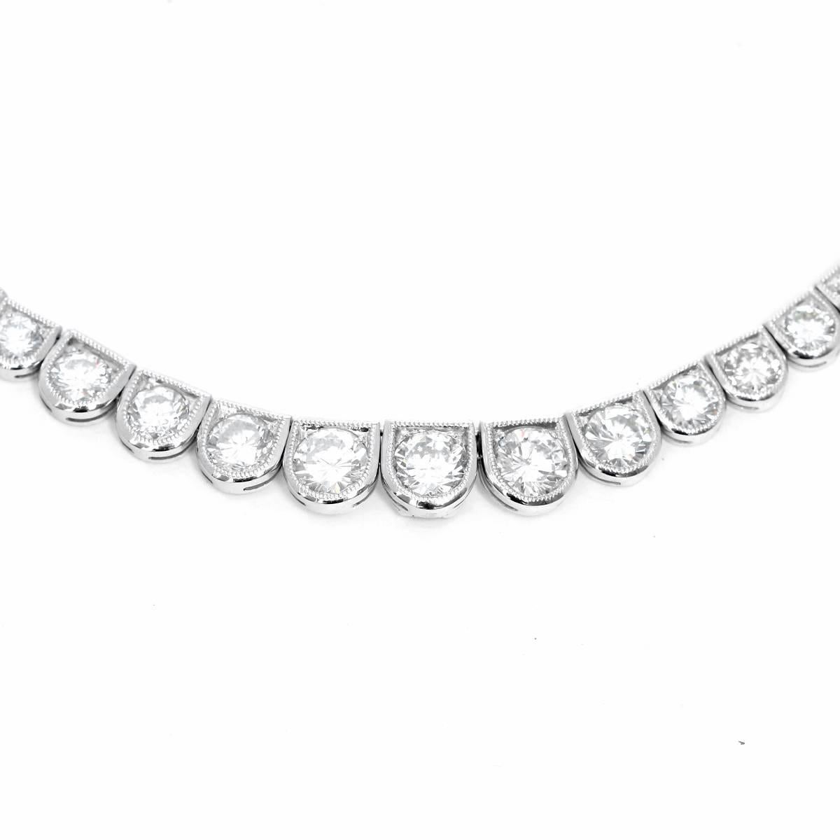 Sophia D. Platinum Mounting Diamond Necklace 1
