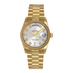 Rolex yellow gold President Day-Date automatic Wristwatch ref 118238  
