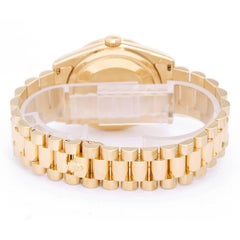 Rolex yellow gold President Day-Date automatic Wristwatch ref 118348