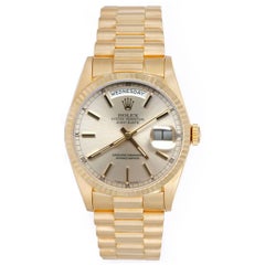 Rolex yellow gold President Day-Date Automatic Wristwatch ref 18238