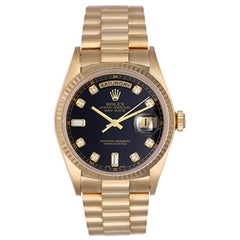 Rolex Yellow Gold President Day-Date Wristwatch ref 18038