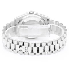 Rolex White Gold President Day-Date Havana Dial Wristwatch 118239