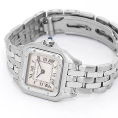Cartier Femme Montre Panthère à Quartz en Acier Inoxydable Ref W25033P5