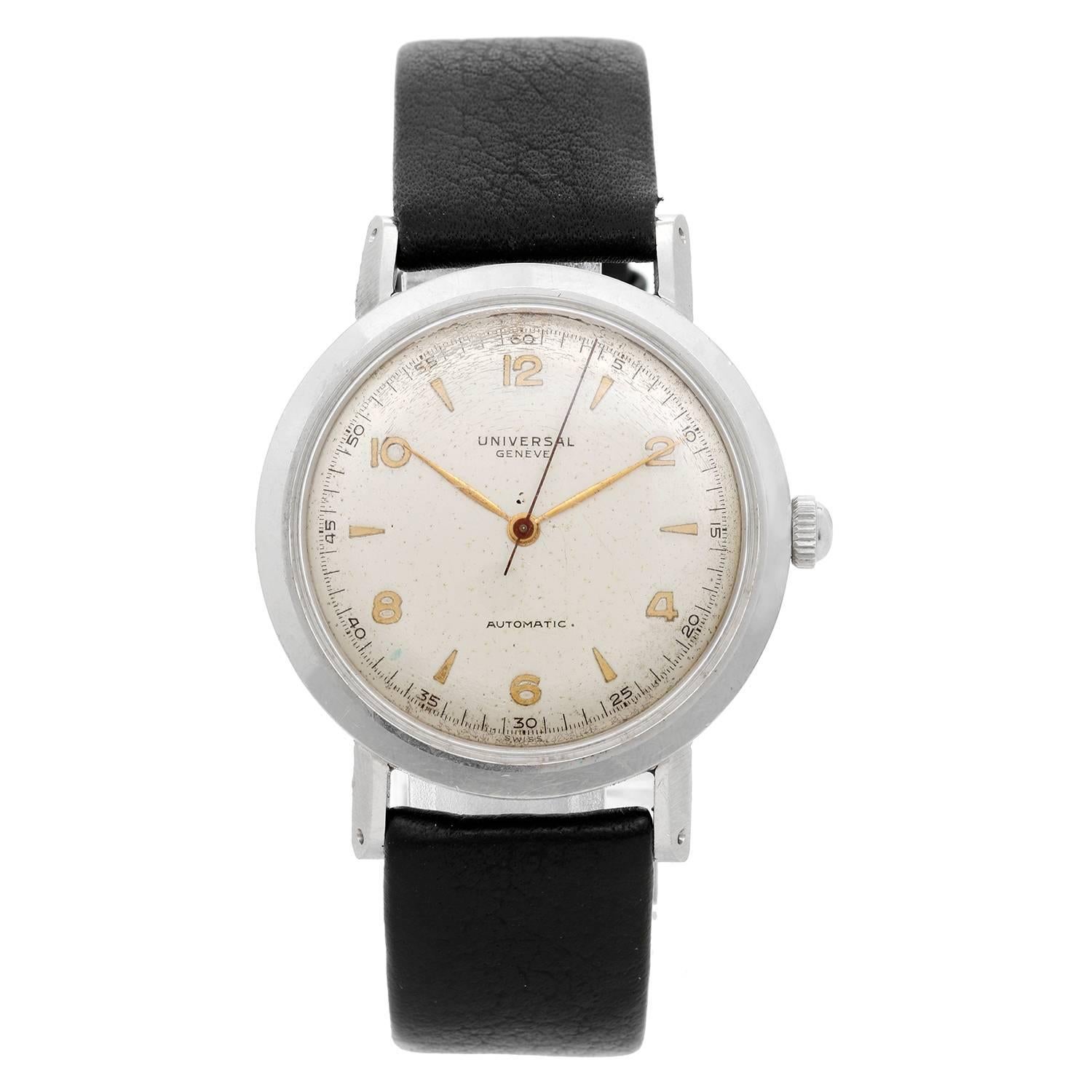 Universal Genève Stainless Steel Automatic Wristwatch