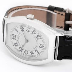 Patek Philippe Platinum Chronometro Gondolo Wristwatch