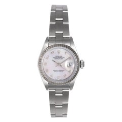 Rolex Ladies Stainless Steel Datejust Roman Dial Automatic Wristwatch