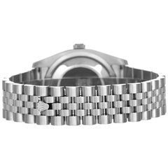 Rolex Stainless Steel Sodalite Dial Datejust Automatic Wristwatch Ref 116234