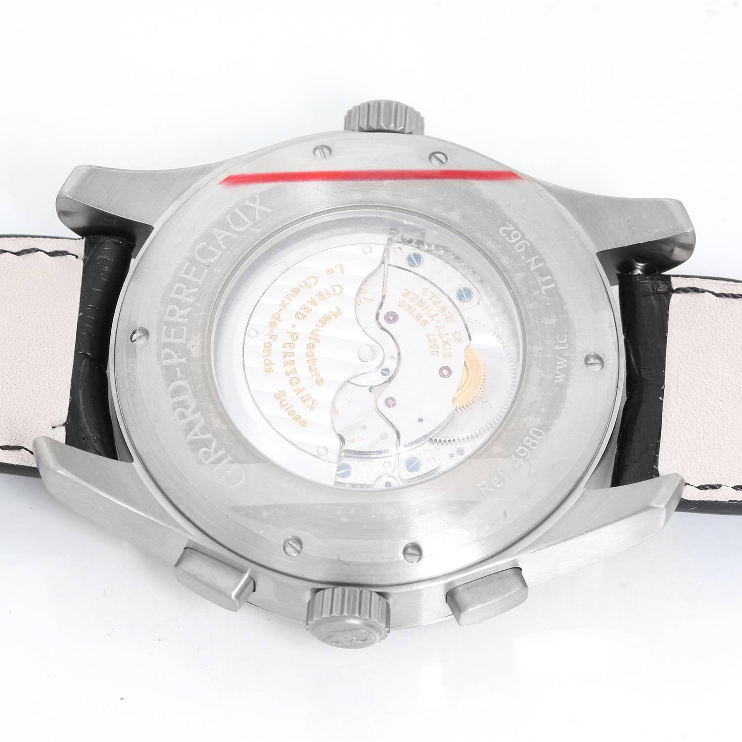 Men's Girard-Perregaux Titanium World Time Automatic Wristwatch Ref 49800