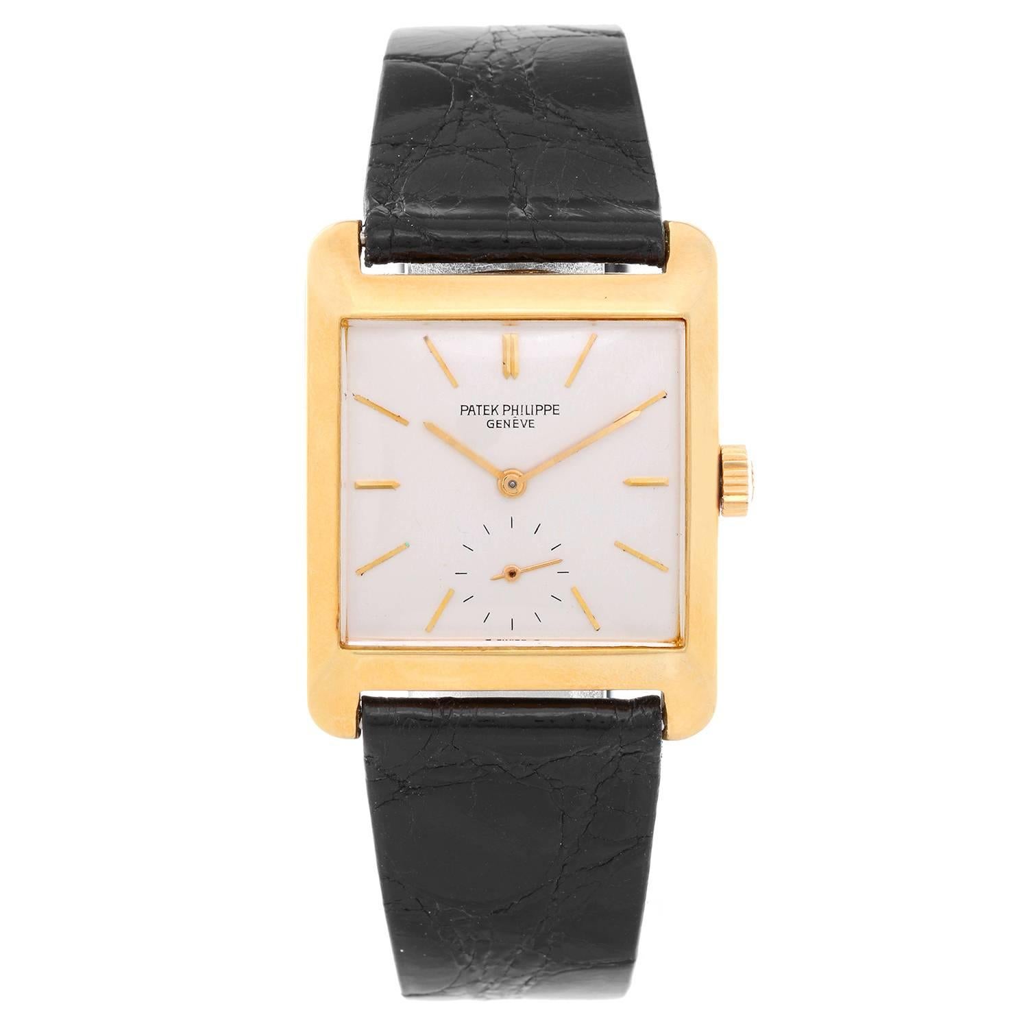 Patek Philippe & Co. Yellow Gold Vintage Automatic Wristwatch Ref 2488