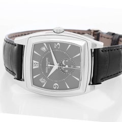 Patek Philippe White Gold Gondolo Calendario Complicated Automatic Wristwatch