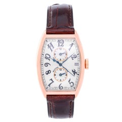 Franck Muller Rose Gold Master Banker Automatic Wristwatch Ref 5850 MB