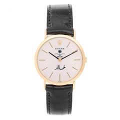 Rolex Yellow Gold Cellini Classic Manual Wristwatch