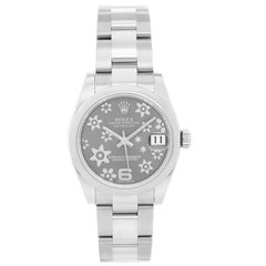 Rolex Stainless Steel Datejust Midsize Automatic Wristwatch Ref 178240