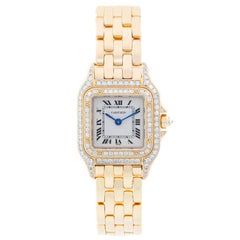 Cartier Ladies Yellow Gold Small Panther Quartz Wristwatch