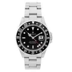 Rolex Stainless steel GMT-Master II Automatic Wristwatch Ref 16710