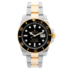 Rolex Submariner 2-Tone Steel and Gold Men's Watch 116613 LB