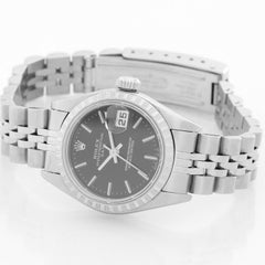 Rolex Ladies Date Stainless Steel Watch 79240