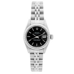 Rolex Ladies Date Stainless Steel Watch 79240