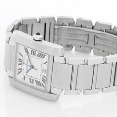 Cartier Tank Francaise Automatic Stainless Steel Watch W51002Q3