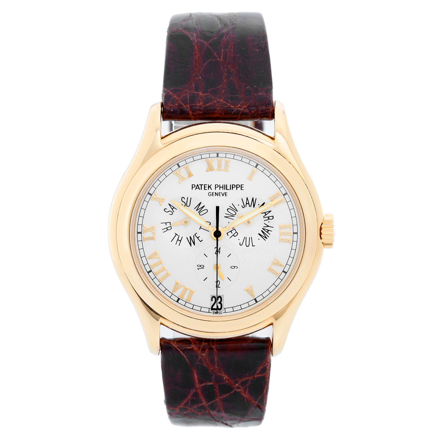 Patek Philippe Annular Calendar 18 Karat Gold Men's Watch 5035 J ‘or 5035j’