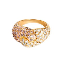Graff Diamond Gold Dome Ring