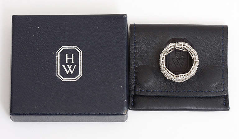 harry winston diamond loop