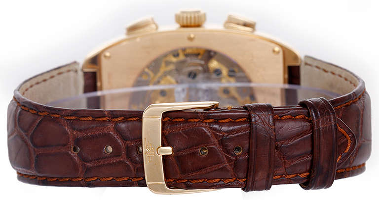 Men's Dubey & Schaldenbrand Yellow Gold Gran Chrono Astro Wristwatch