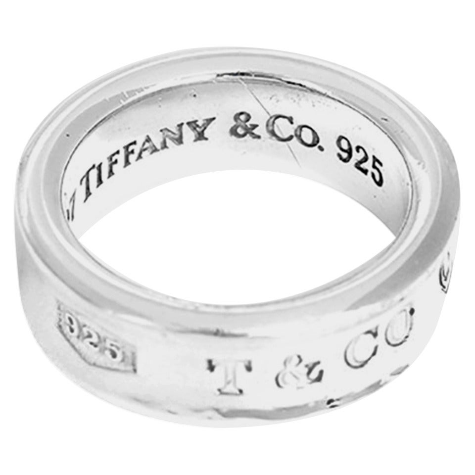 Tiffany & Co. 1837 Sterling Silver Ring