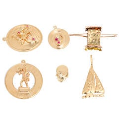 Amazing Gold Charm Lot 12