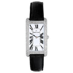 Vintage Maurice Lacroix Lady's White Gold Diamond Fiaba Quartz Wristwatch