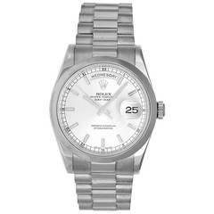 Rolex White Gold President Day-Date Automatic Wristwatch Ref 118209 1