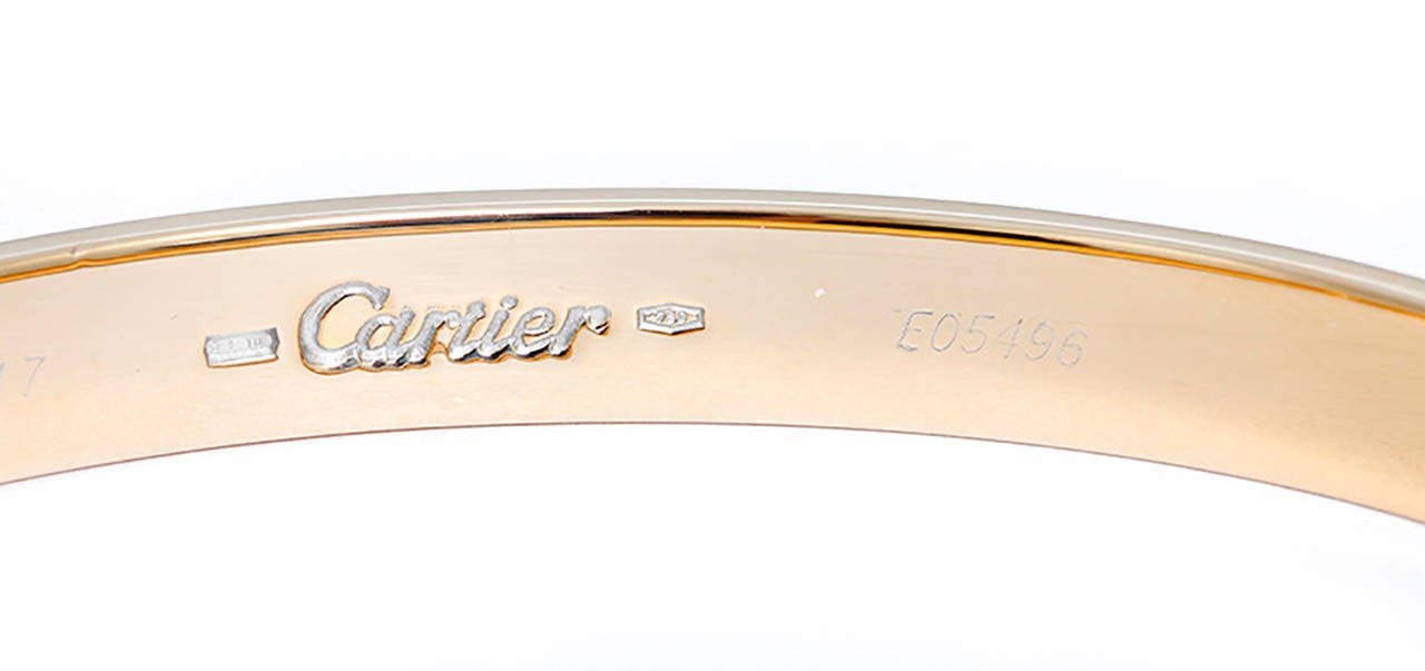 cartier bracelet with screwdriver